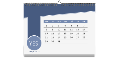Yesprint Kalender Produktbild 